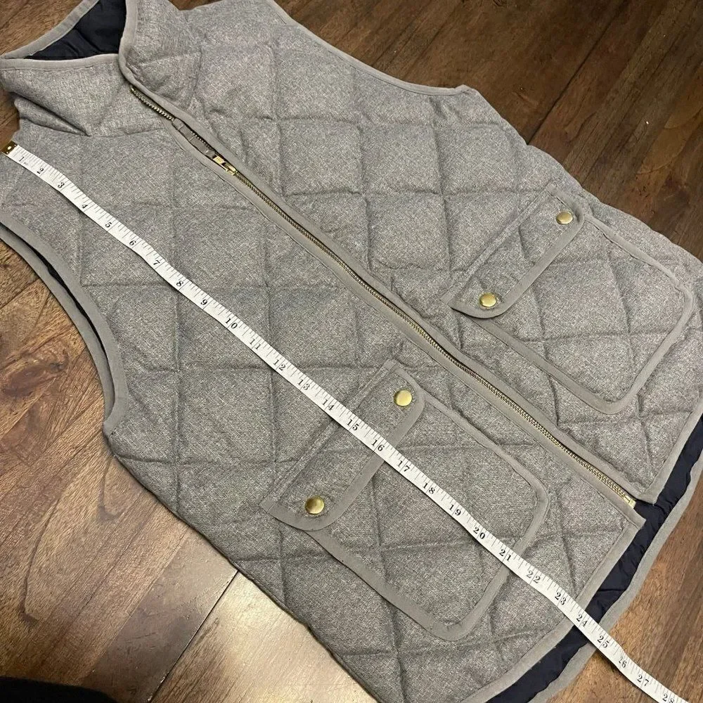 J. Crew Quilted Vest